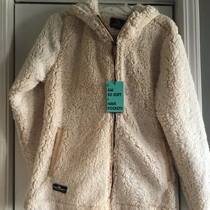 Simply southern Sherpa zip up